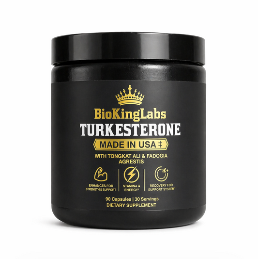 BioKing Labs Turkesterone — With Tongkat Ali & Fadogia Agrestis